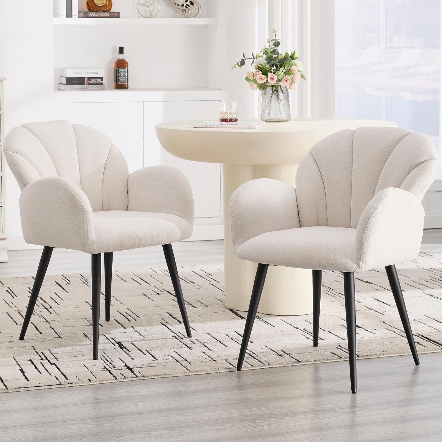 CHAIRUS Esszimmerstuhl 2/4er Set Chenille-Stühle mit günstig online kaufen