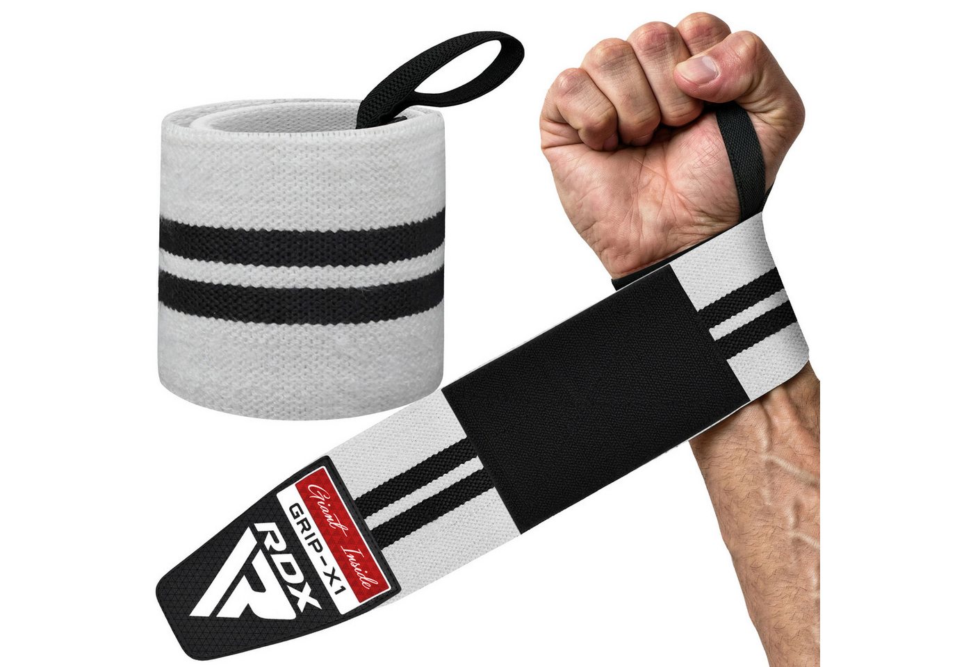 RDX Handgelenkstütze RDX Wrist Bandages, Gym Bandage Wrist Straps, Weightlifting Men Women