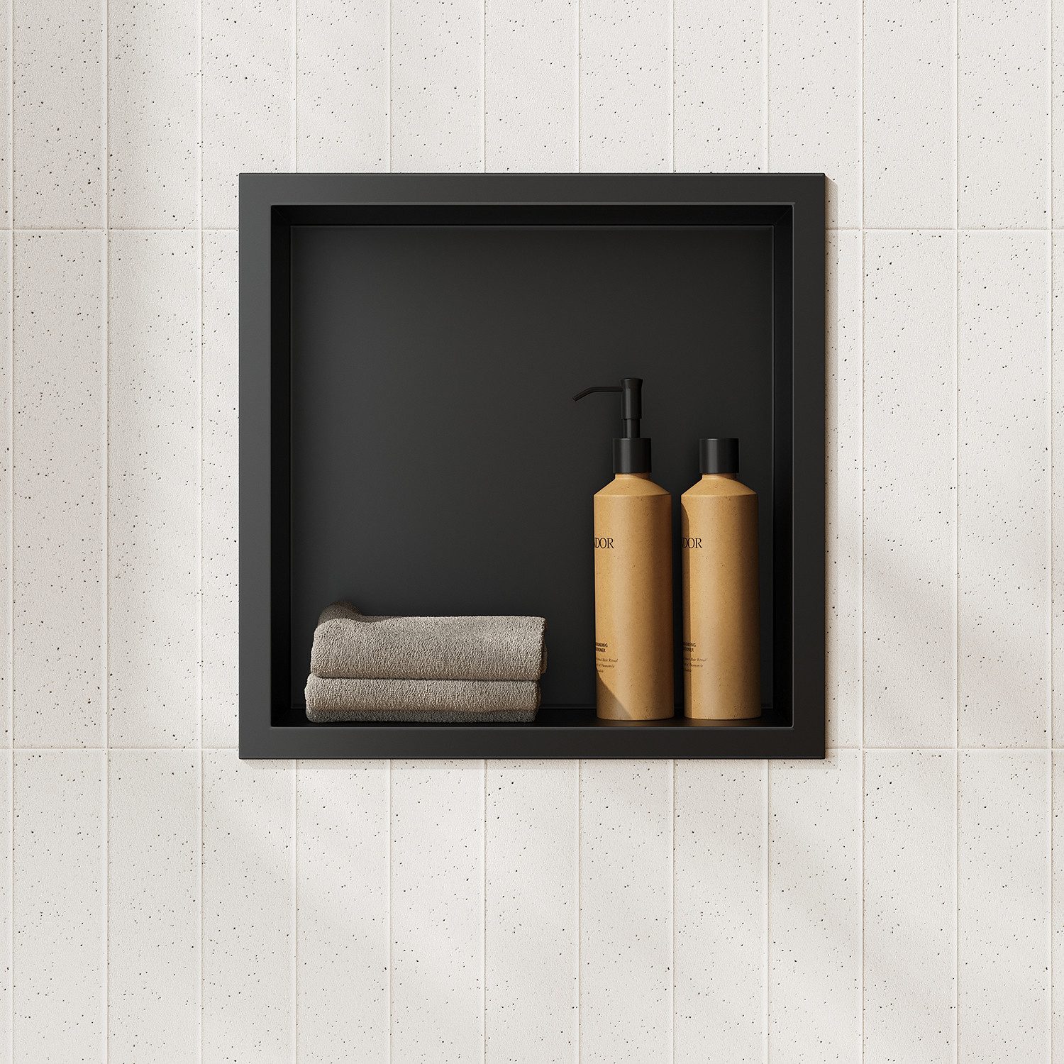 Thumbnail - SONNI Duschwand DIY Wandnische,Badezimmer/Küche/Wohnzimmer verfügbar,In die Wand