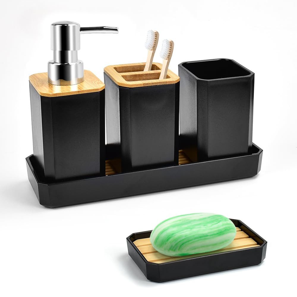 Coonoor Badaccessoire-Set Badezimmer Set 5 Teile, günstig online kaufen