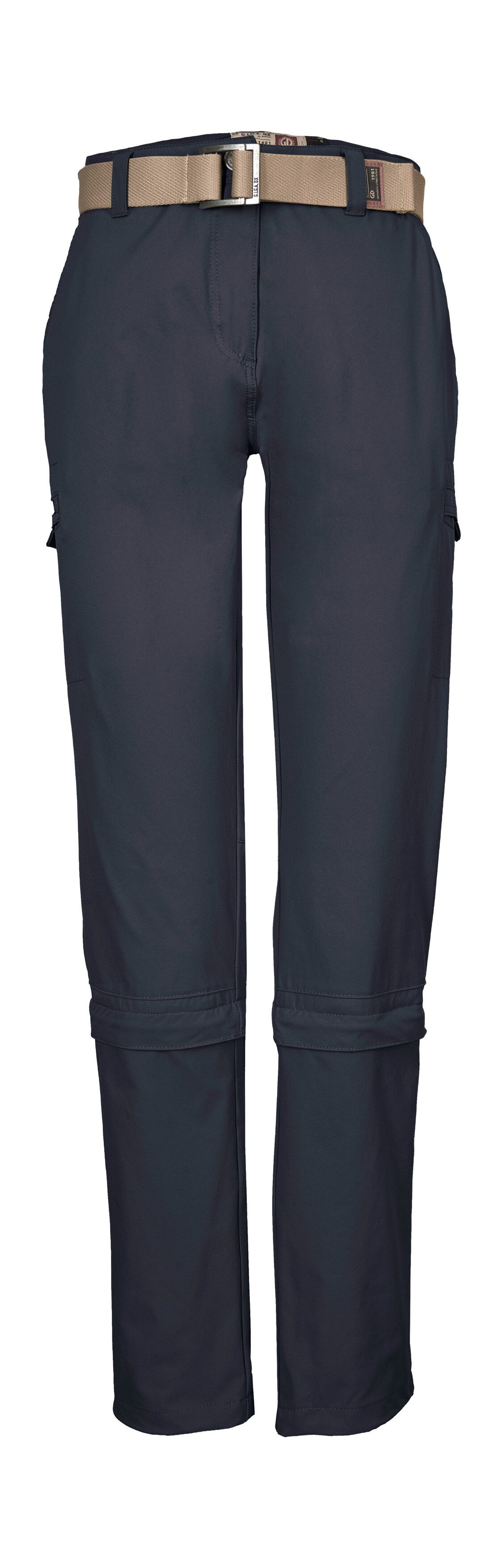 G.I.G.A. DX by killtec Zip-off-Hose GS 10 WMN PNTS Zip-Off Hose mit HYDROCOOL, schnelltrocknend, Stretch, mit Gürtel