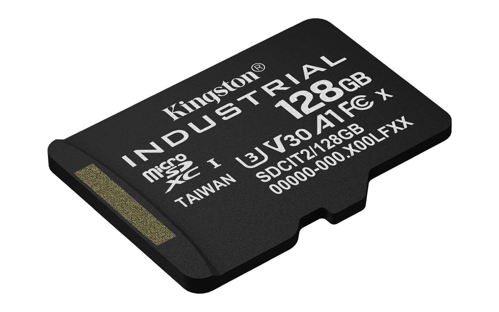 Kingston Technology 128GB microSDXC Industrial C10 A1 pSLC Karte Einzelpacku... Speicherkarte
