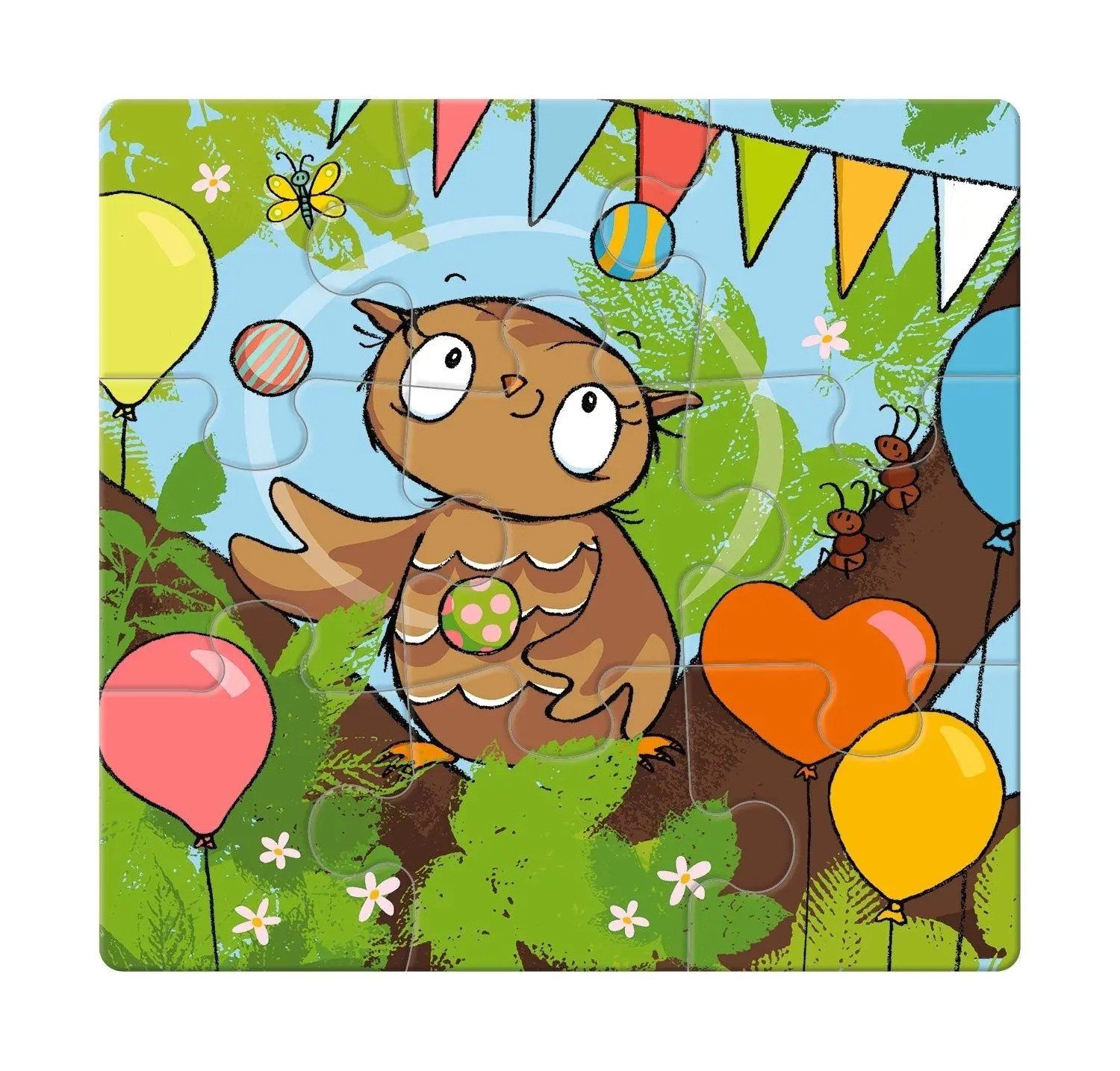 Oetinger Puzzle Die kleine Eule. Puzzle, 16 Puzzleteile