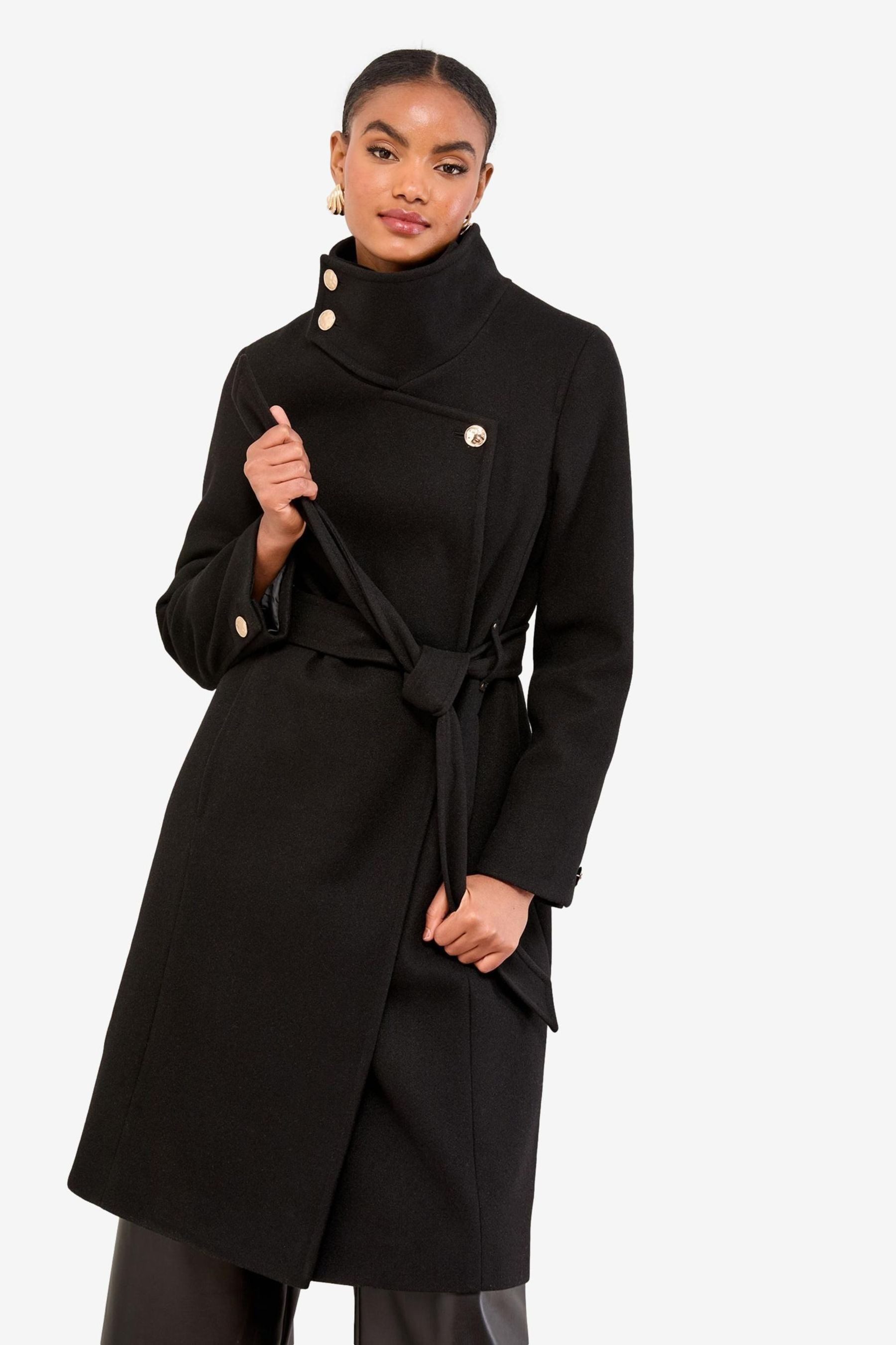 LIPSY Kurzmantel Lipsy Mantel mit Trichterkragen und Gürtel, Petite (1-tlg) günstig online kaufen