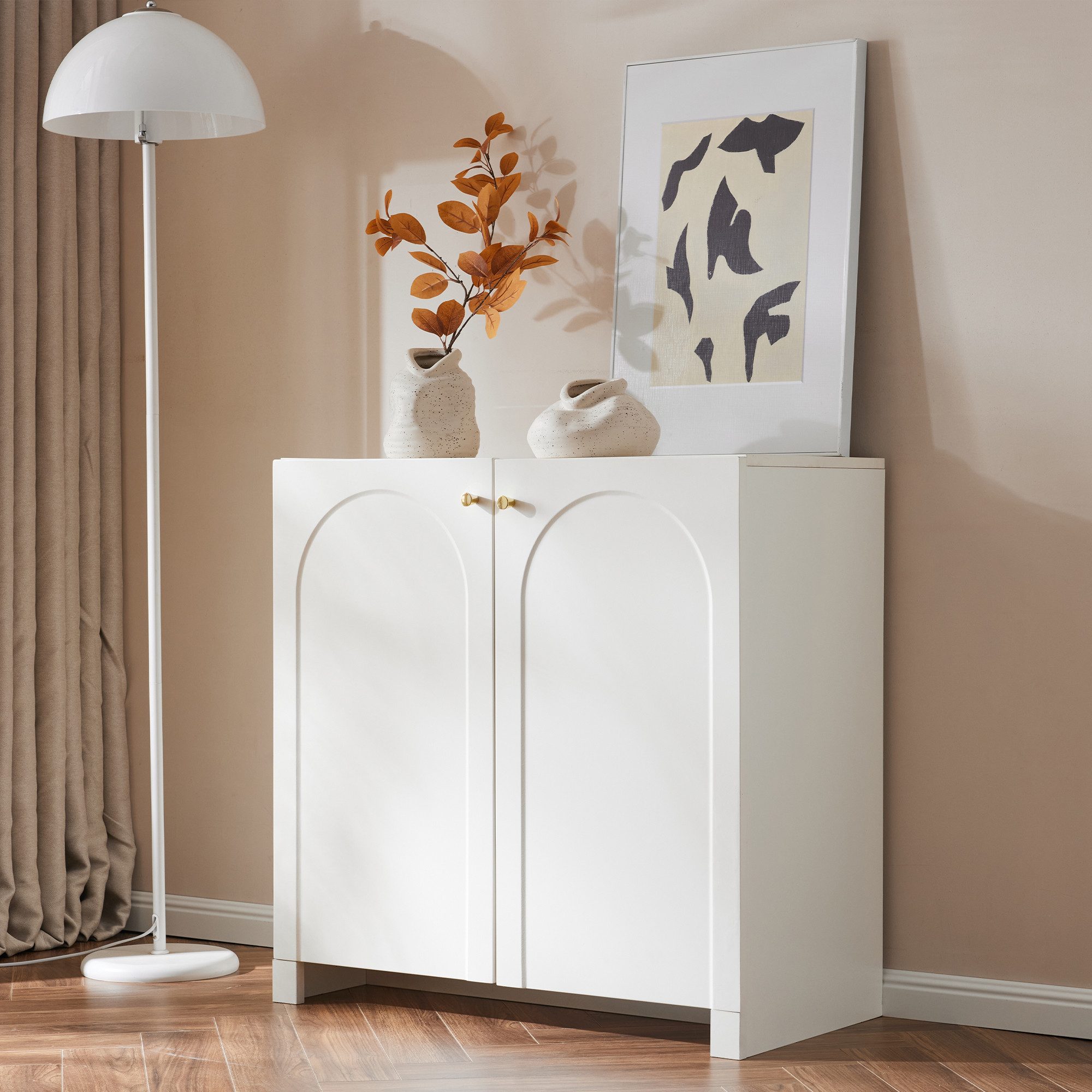 STILVORA Sideboard mit Kippsicherung,Aufwahrungsschrank Beistellschrank aus günstig online kaufen
