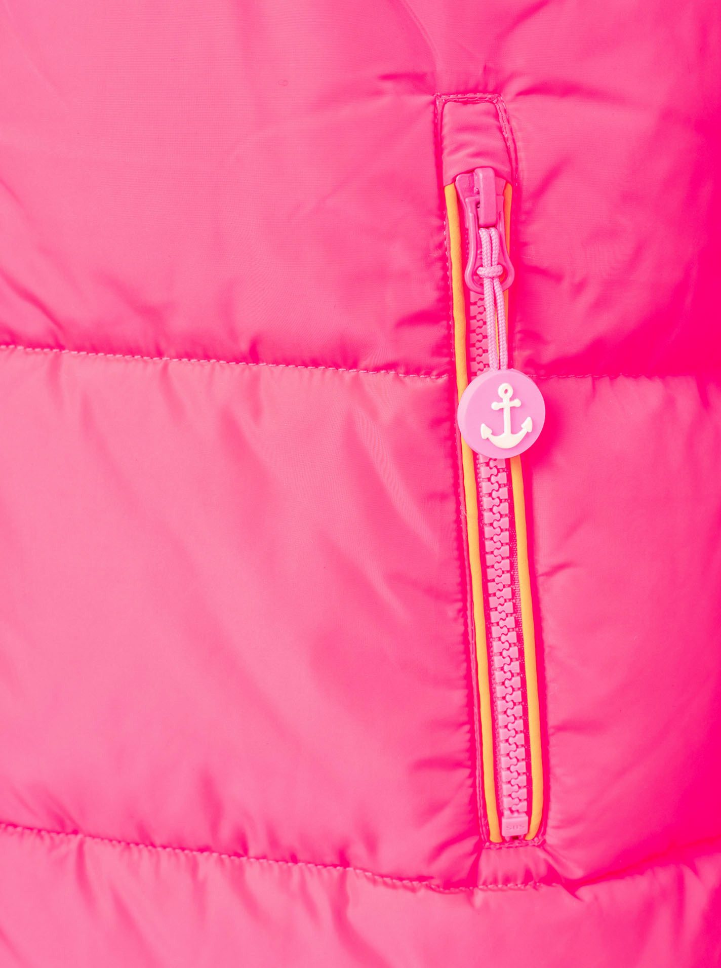 Zwillingsherz Steppmantel Küstentraum martimen Details, mit Kapuze und Taschen