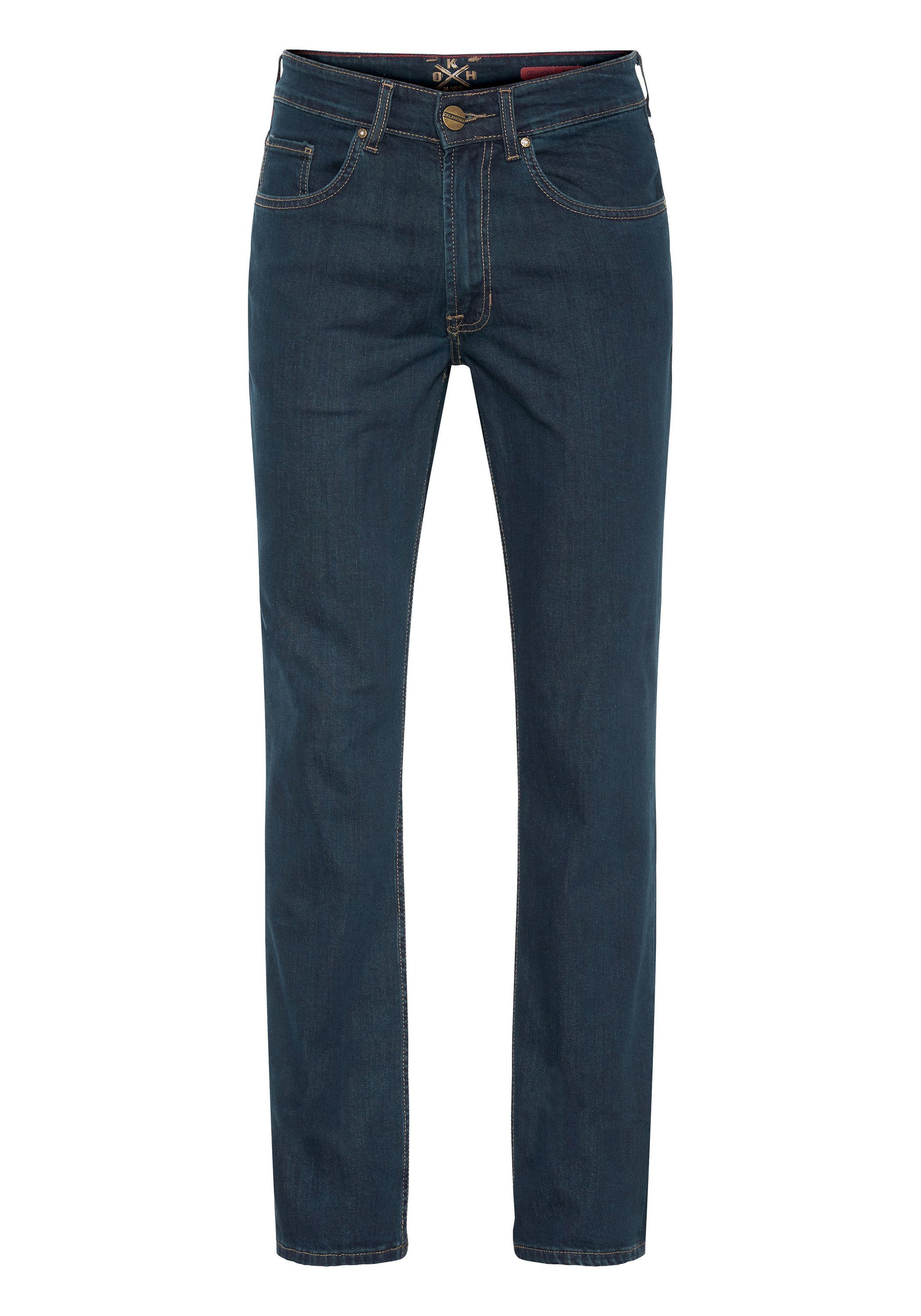 Oklahoma Jeans Straight-Jeans mit Stretchanteil (1-tlg)