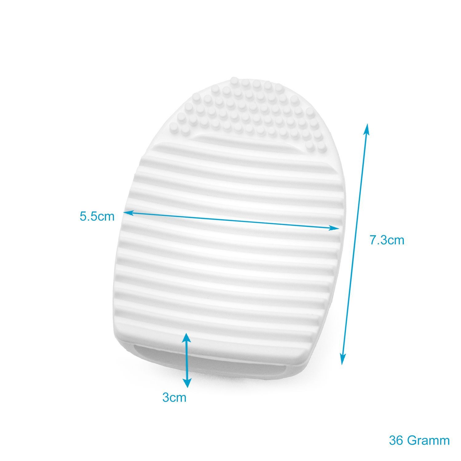 Thumbnail - Intirilife Make-up Schwammreiniger (1-St. Pinsel Reiniger aus Silikon Make Up Pinsel Reinigung 7.3 x 5.5 x 3 cm)