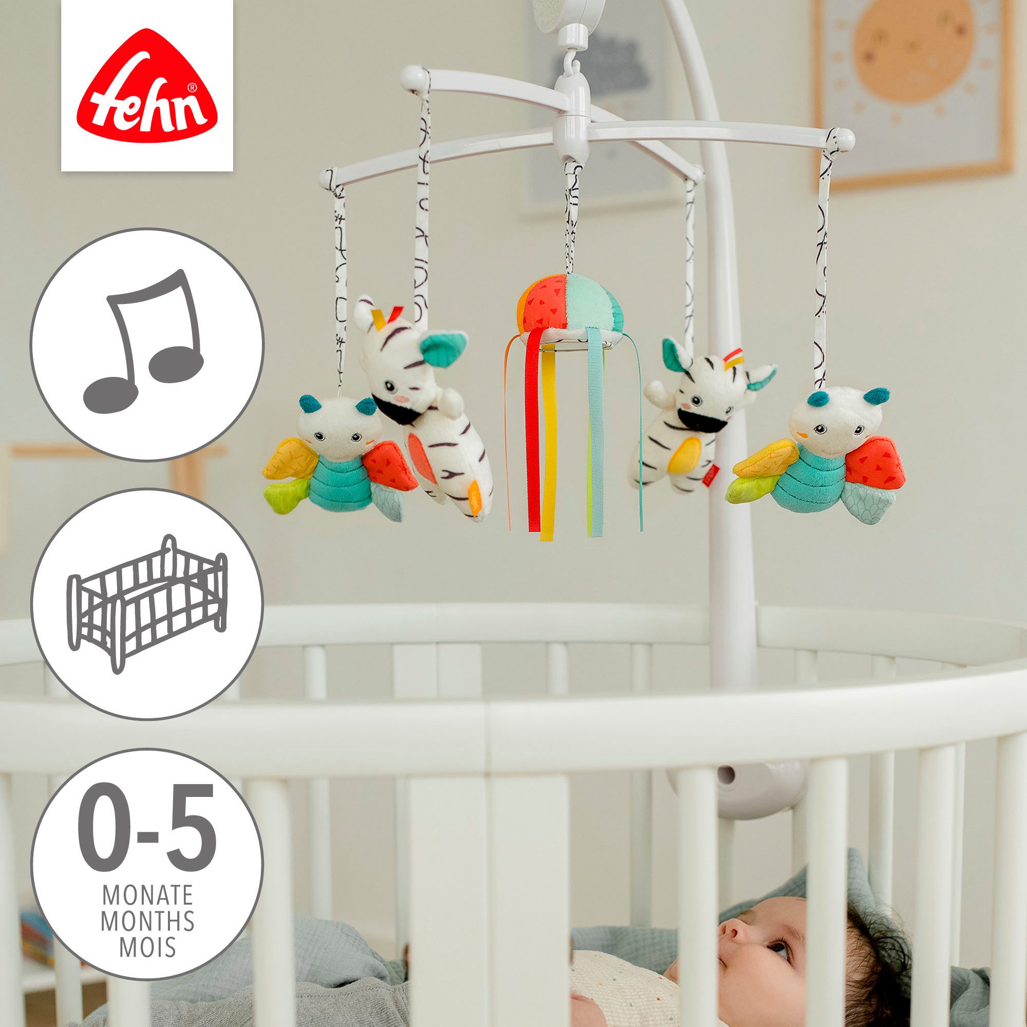 Fehn Mobile DoBabyDoo, mit Spieluhr günstig online kaufen