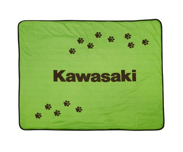 Kawasaki Tierdecke Kawasaki Tierdecke Hundedecke Katzendecke grün, Kawasaki Decke für Hund & Katze