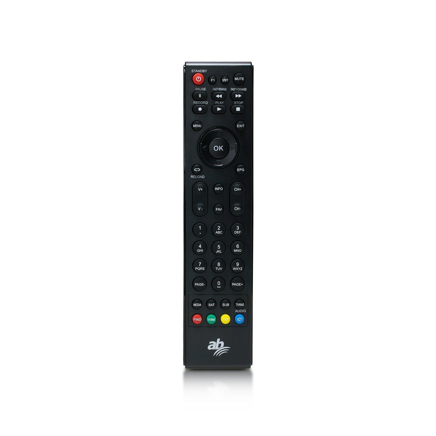 ab-com CR700HD MINI SAT-Receiver (Satellitenempfänger Mediaplayer Full HD 1080p H.265 HEVC Empfänger)