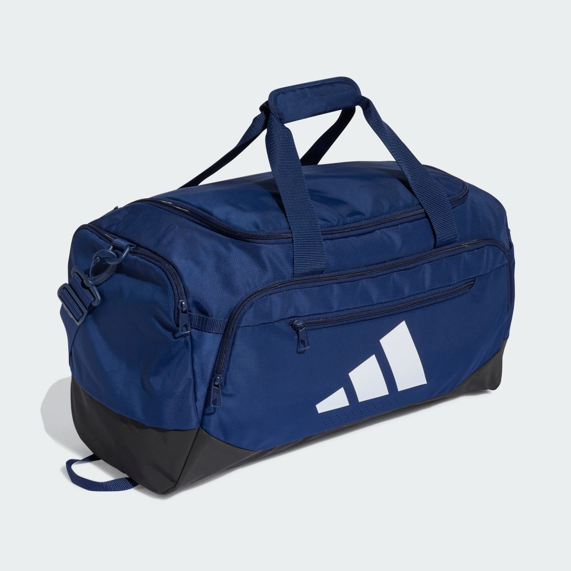 dark blue / white