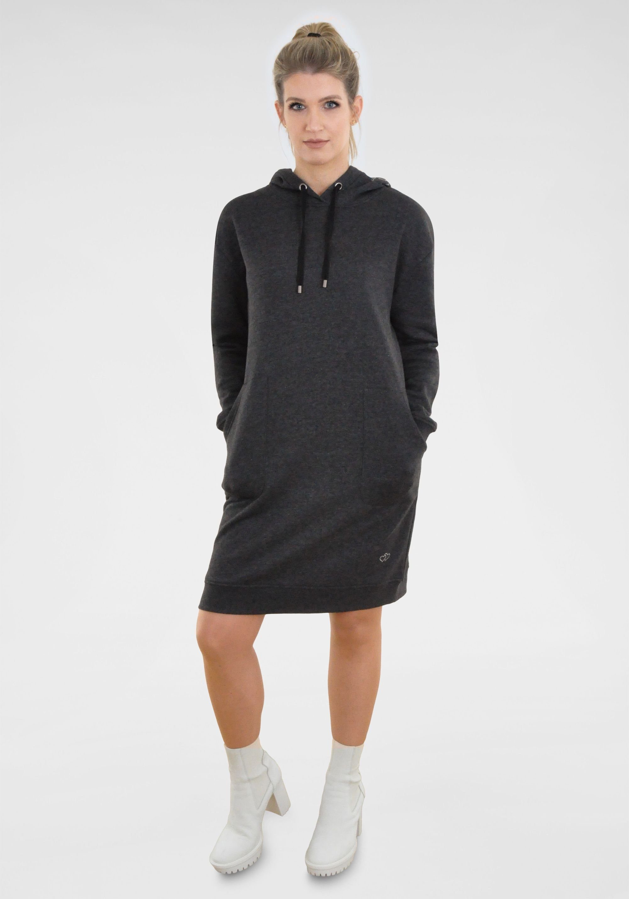 NAVIGAZIONE Sweatkleid mit Flock-Print