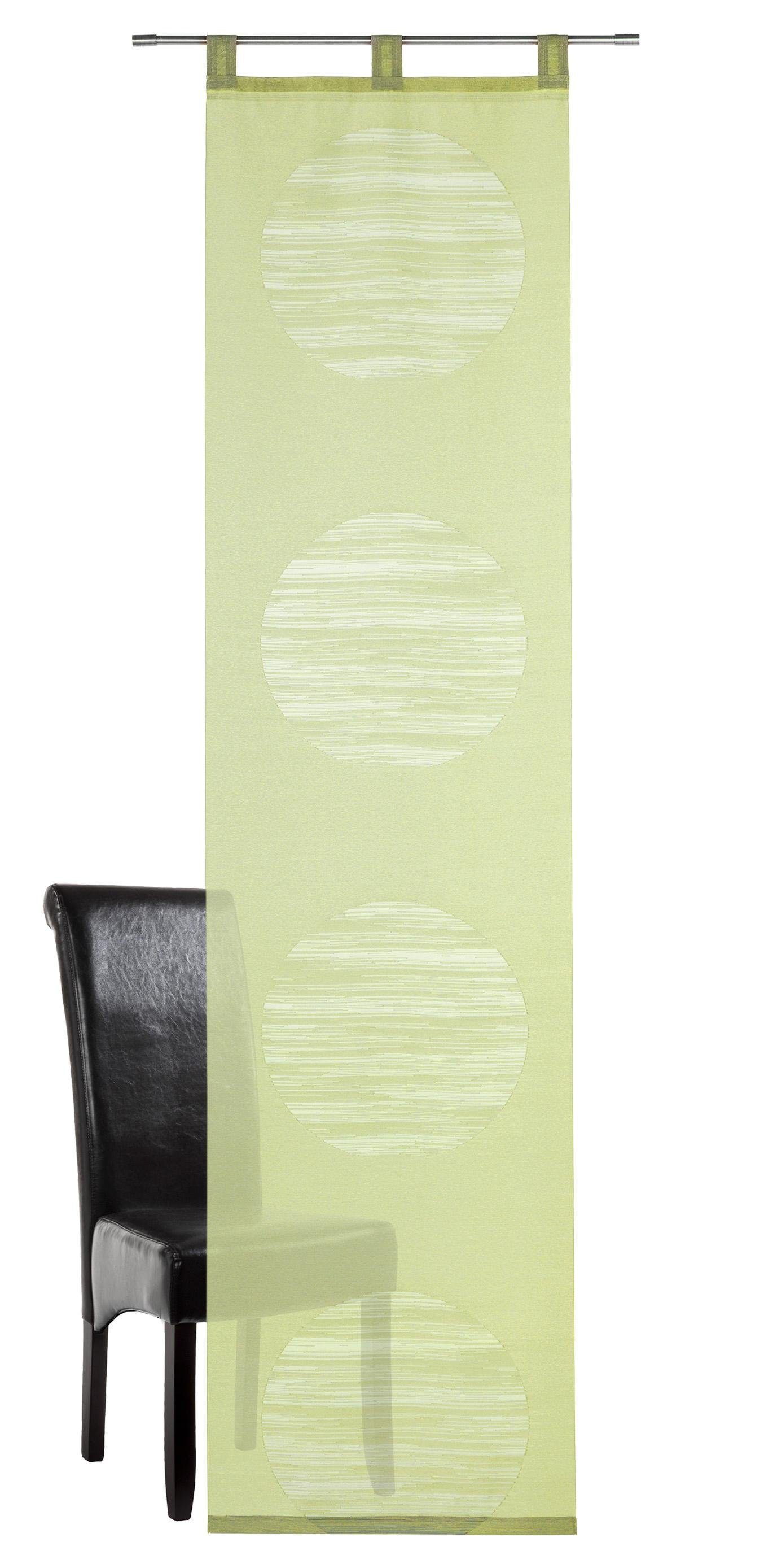 Neutex for you! Schiebegardine Padova (1 St), Schlaufen, halbtransparent, Scherli, Inkl. Zubehör