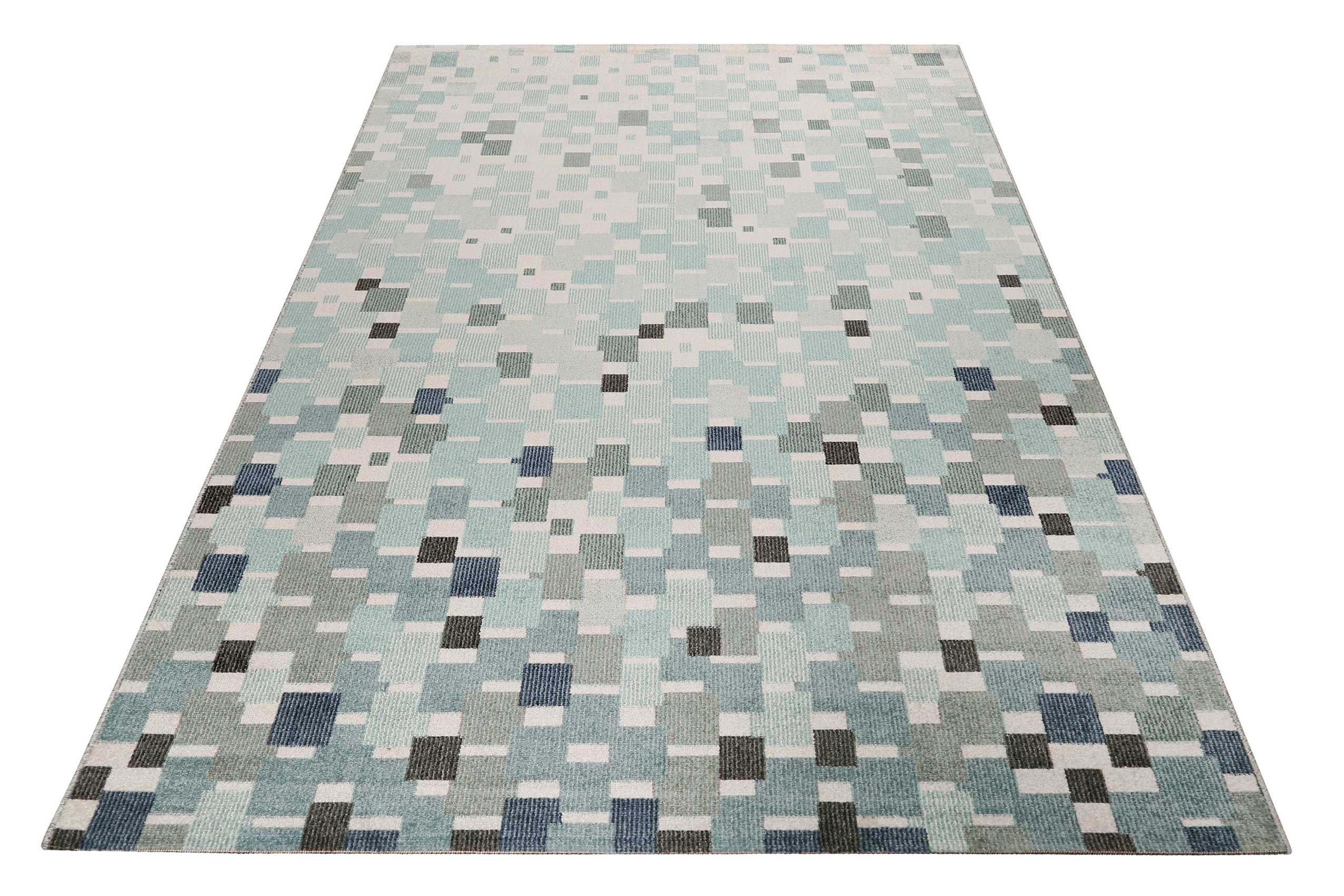 Esprit Outdoorteppich Pacific, ESP-54557, rechteckig, Höhe: 4 mm, pflegeleicht, im Mosaik-Muster, ideal für Terrasse, Küche, Wohnzimmer