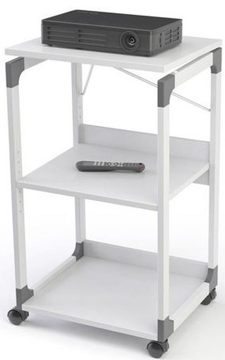 Beamertisch Projektor/Beamer Tisch System Overhead/Beamer Trolley 508x882x432mm gr
