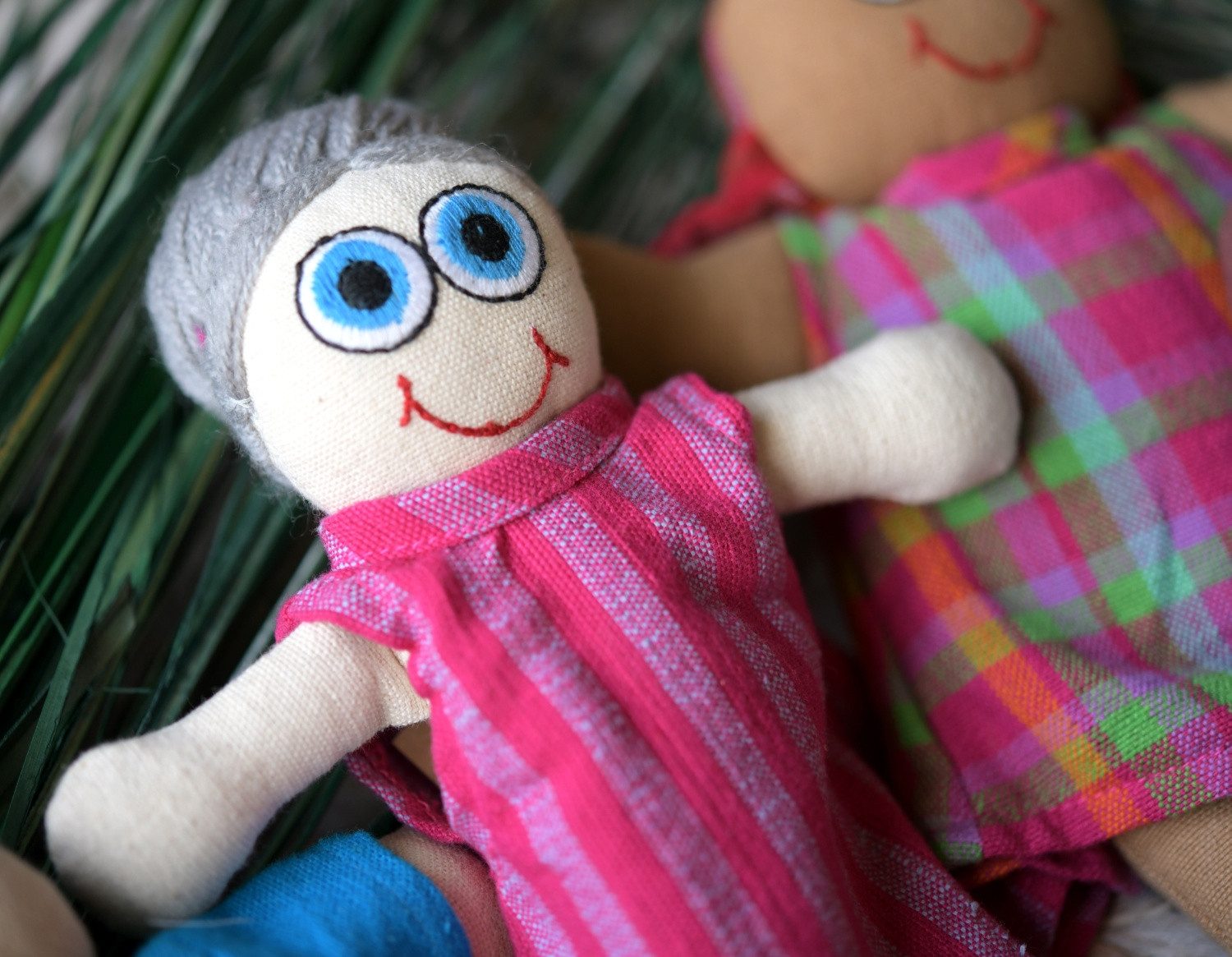 El Puente Stoffpuppe Vielfaltspuppe "Selma", Handmade, Handmade