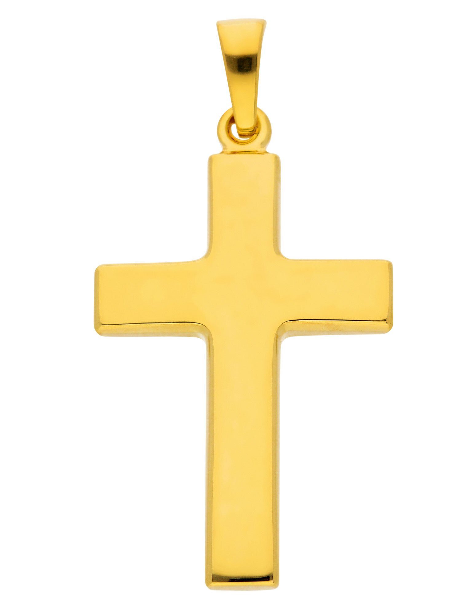 Adelia´s Kettenanhänger Silber für Damen Anhänger, Silberschmuck Kreuz 925 & Herren