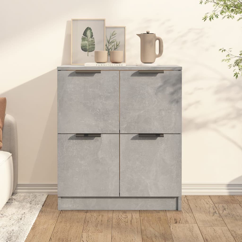 furnicato Sideboard Betongrau 60x30x70 cm Holzwerkstoff günstig online kaufen
