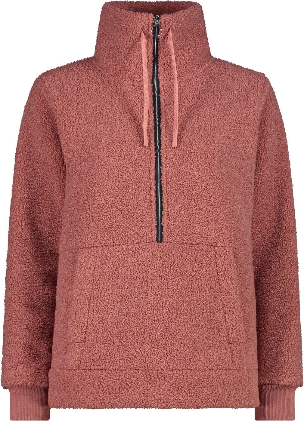 CMP Langarmshirt WOMAN SWEAT QUARZO