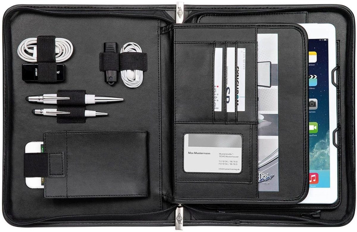 WEDO Laptoptasche Tablet Organizer Elegance Universal 9,7 bis 10,5 Zoll schwarz