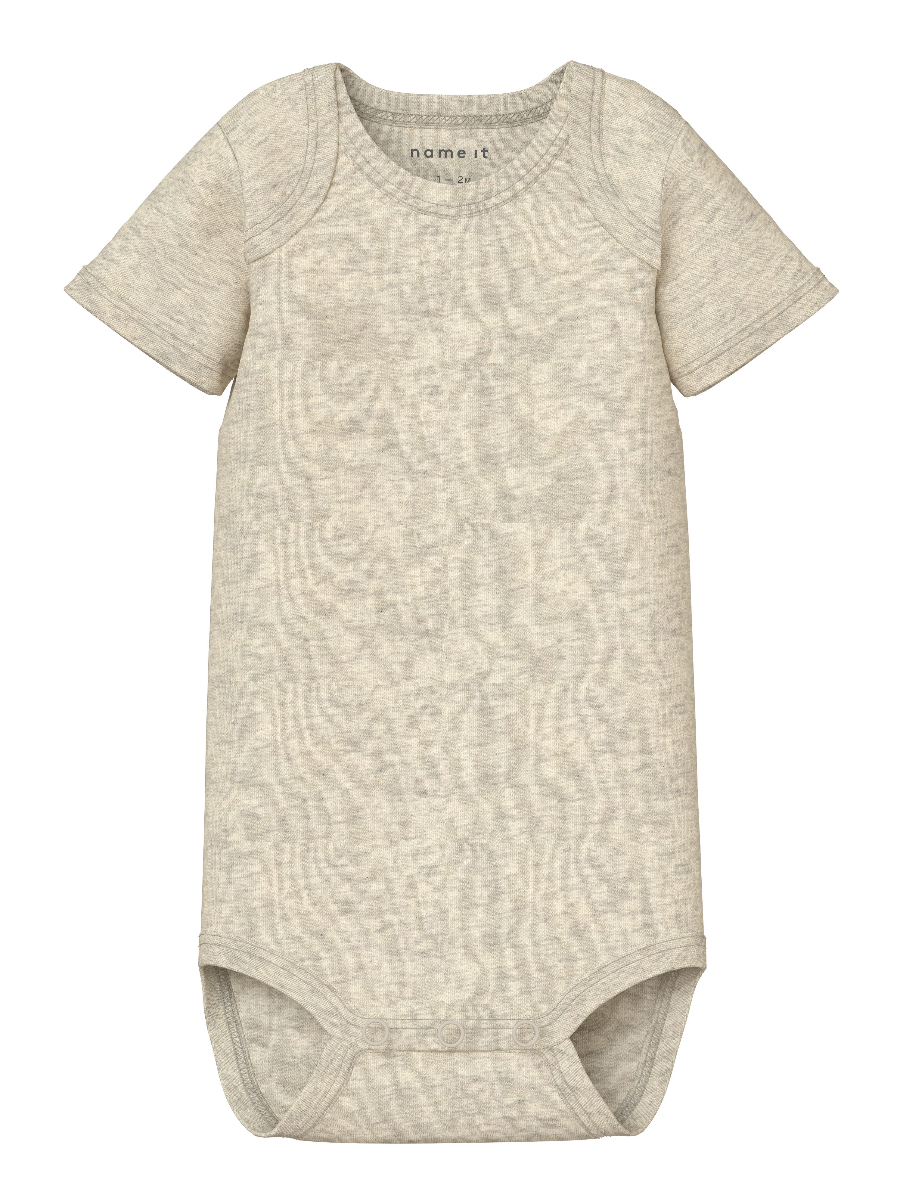 Name It Kurzarmbody NBMBODY 3P SS FOX NOOS (Packung, 3-tlg)