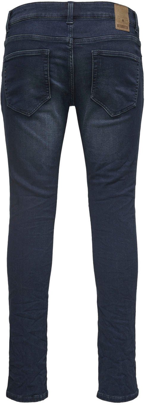 LOOM dunkelblau LIFE Skinny-fit-Jeans ONLY JOG & SONS