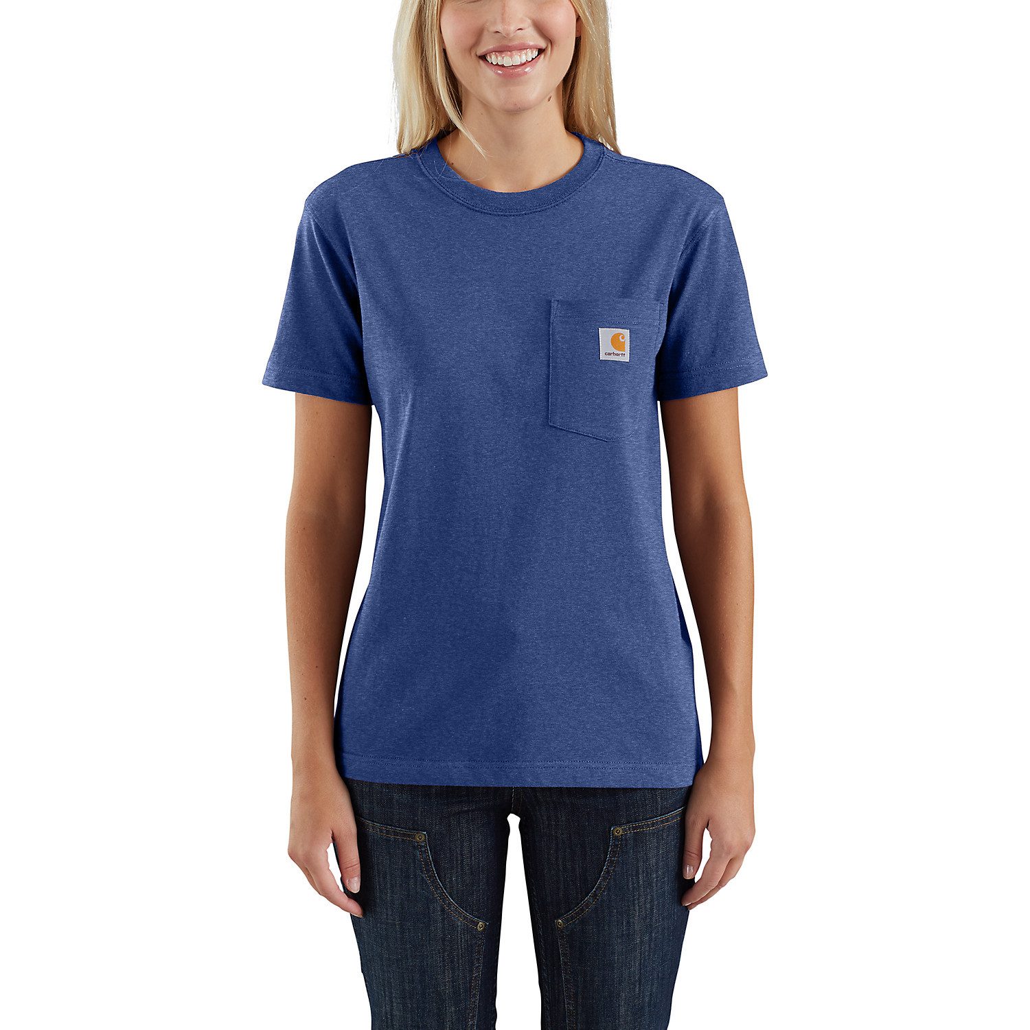 Carhartt T-Shirt K87 Pocket Loose Fit für Damen