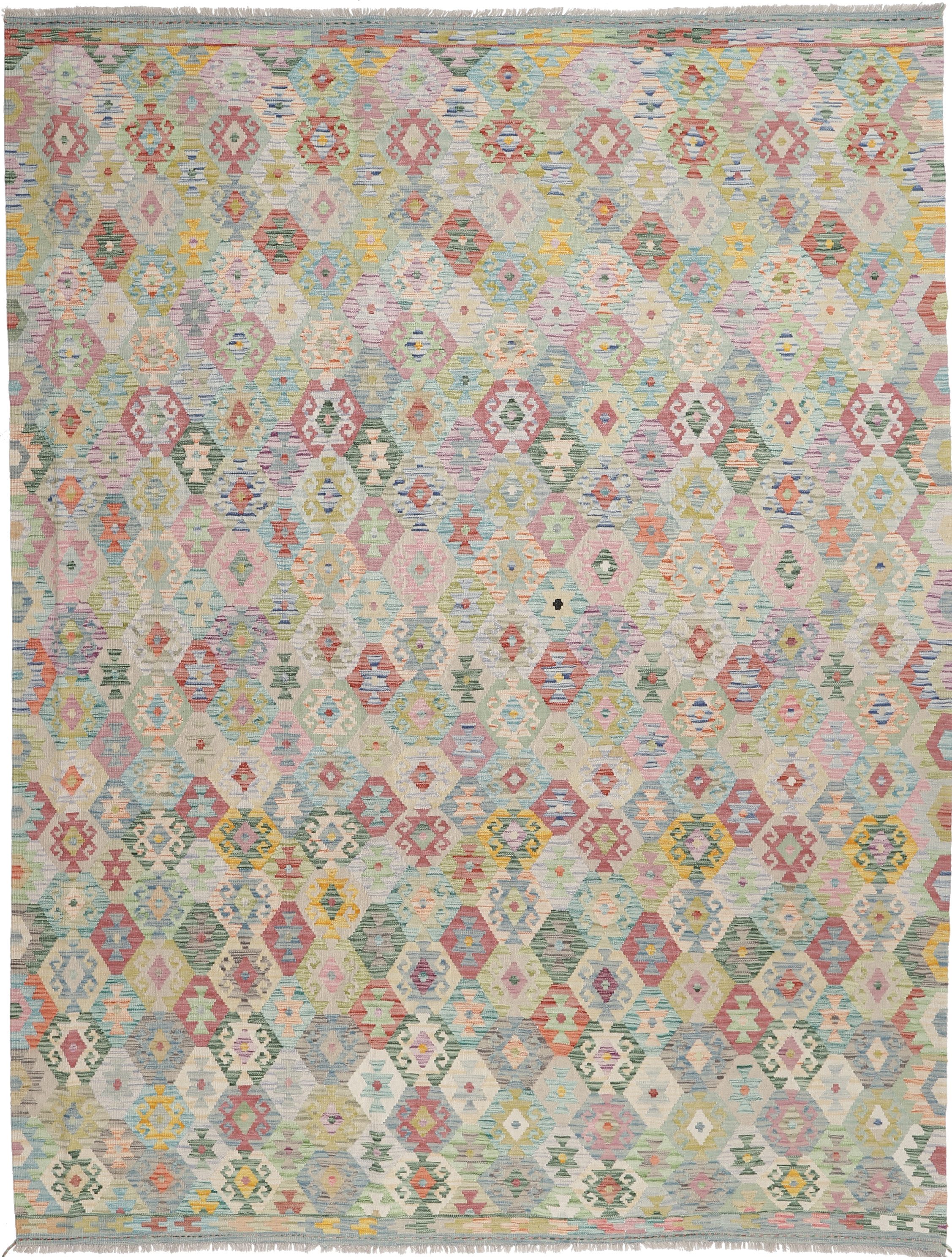 Carpet Avenue Teppich Kelim Afghan Royal 342x260, Rechteck, Höhe: 4 mm