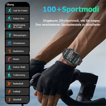 Bifurcation Sportliche multifunktionale Herzfrequenz-Erkennungs-Smartwatch Smartwatch