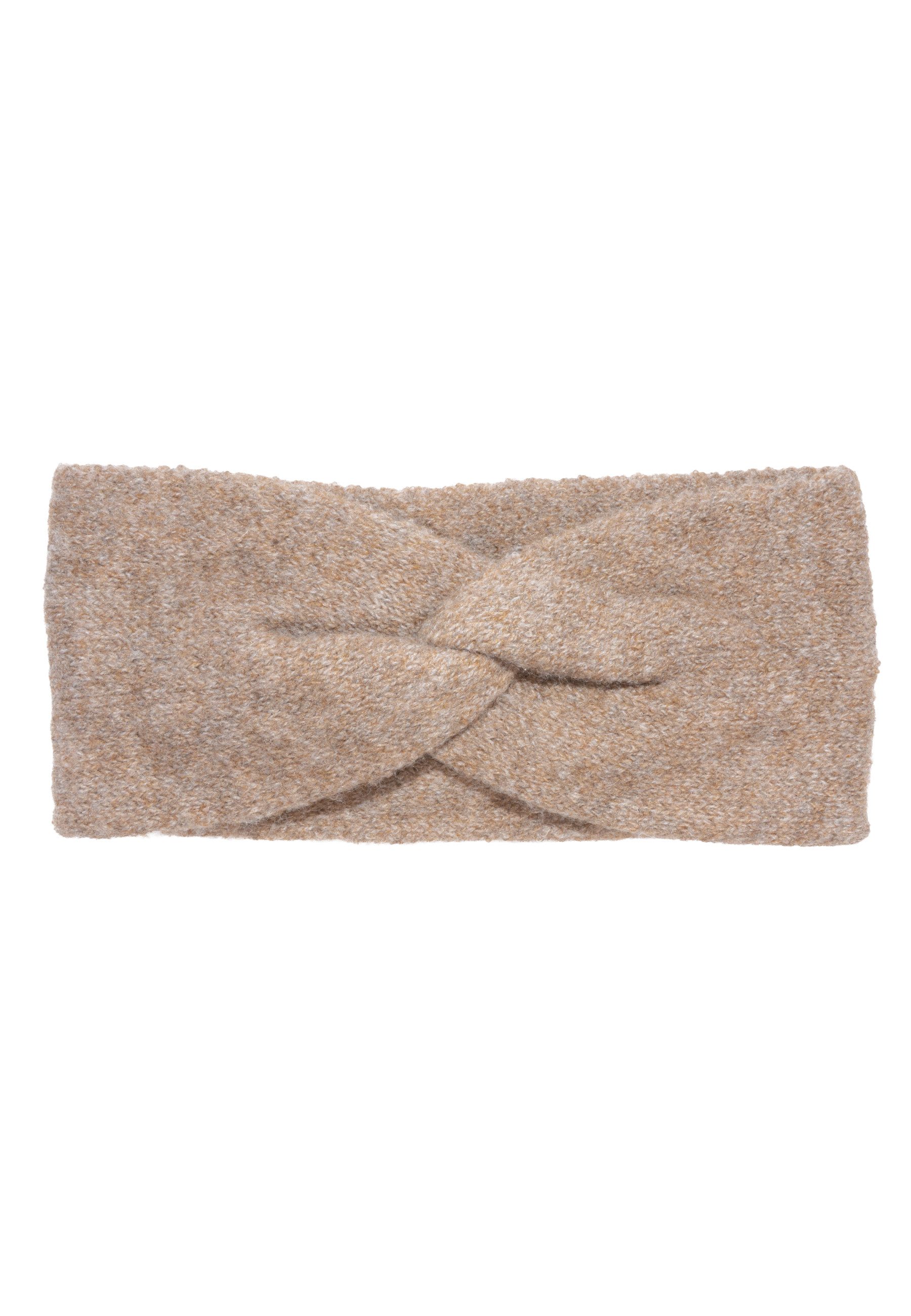 2 Stirnbänder Damen Gestrickt – Ohrenwärmer Aus Acryl & Plüsch, Elastisch, Für Sport & Outdoor, 23 X 10 Cm