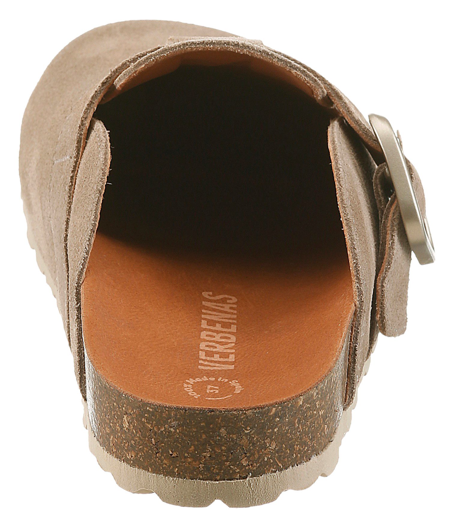 VERBENAS RIO SERRAJE Clog Hausschuh, Sommerschuh, Schlupfschuh mit verstellbarer Schnalle
