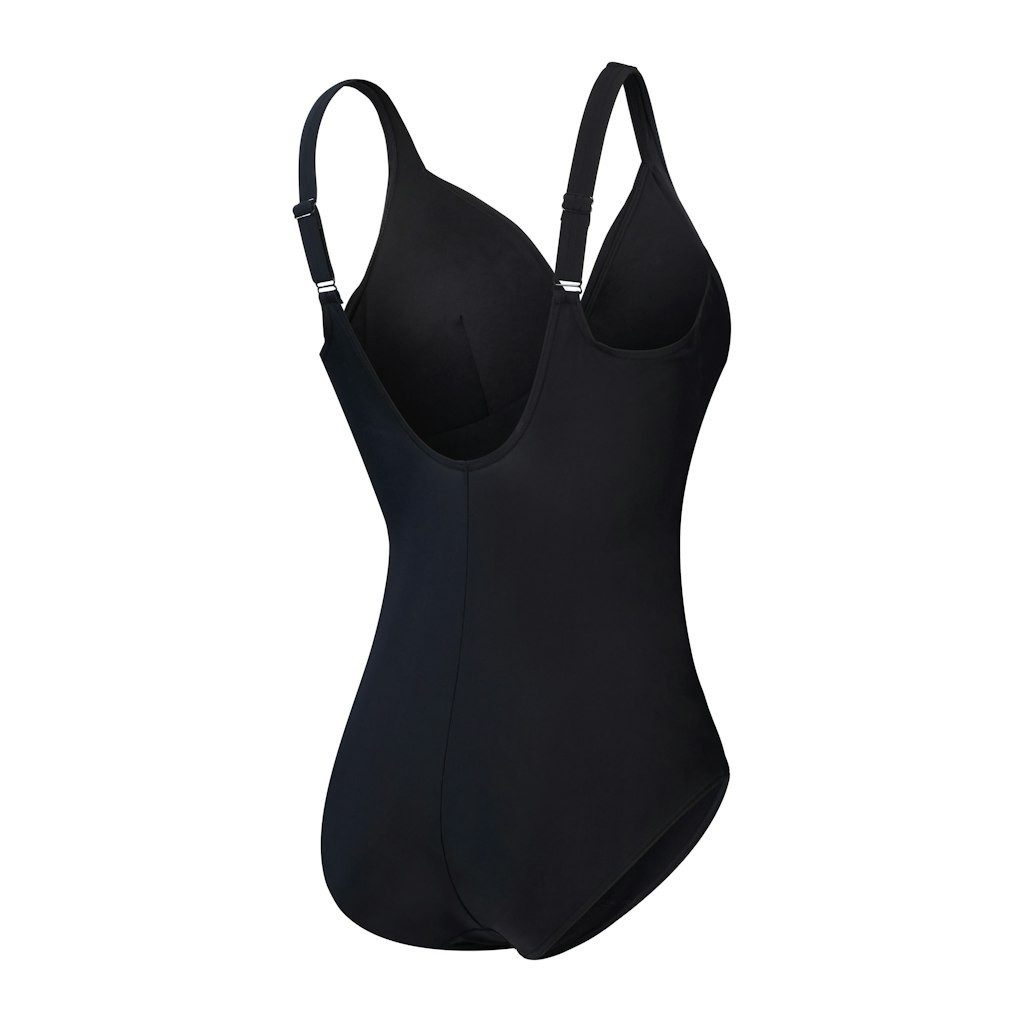 Speedo Badeanzug SPDSCU X FRNT 1PC AF BLACK Black günstig online kaufen