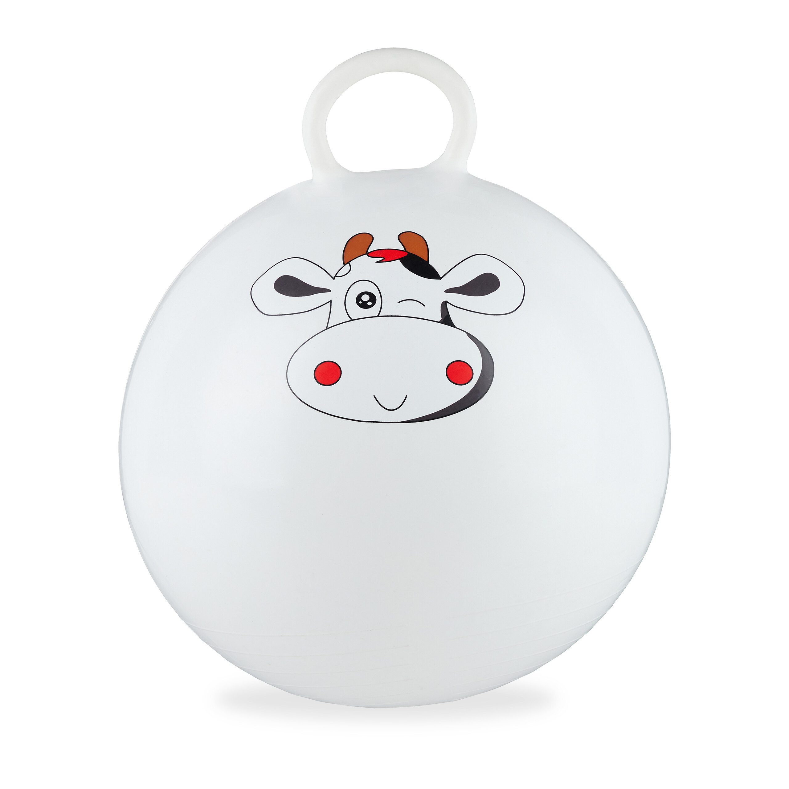 relaxdays Hüpfball für Kinder mit Tiermotiv, (1-tlg), Kuh