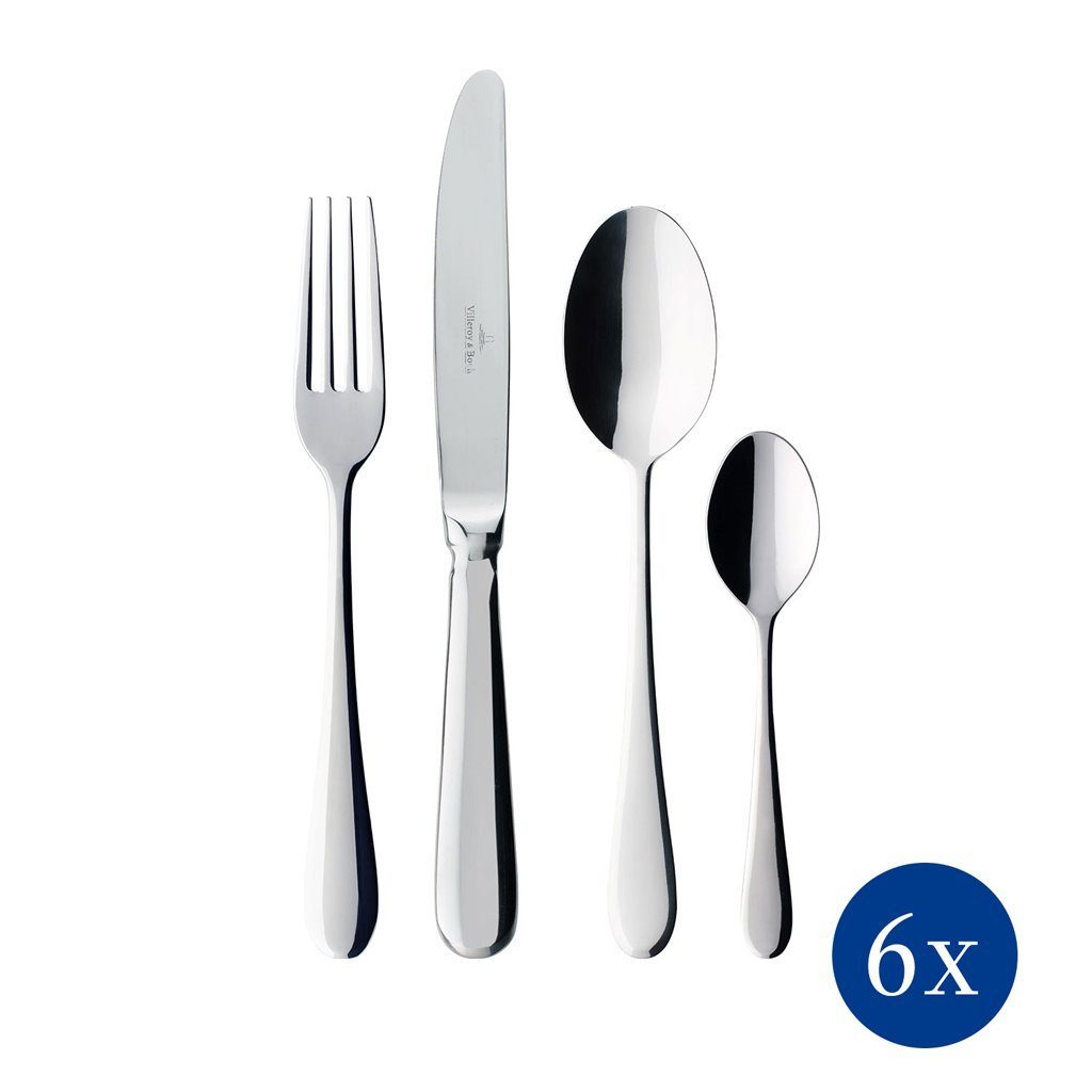 Besteck-Set Oscar Tafelbesteck 24tlg. 44x28x5cm