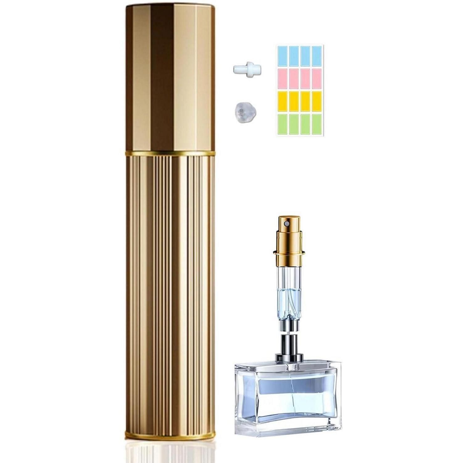 LuxusKollektion Parfümzerstäuber Parfümzerstäuber nachfüllbar 10ml Gold