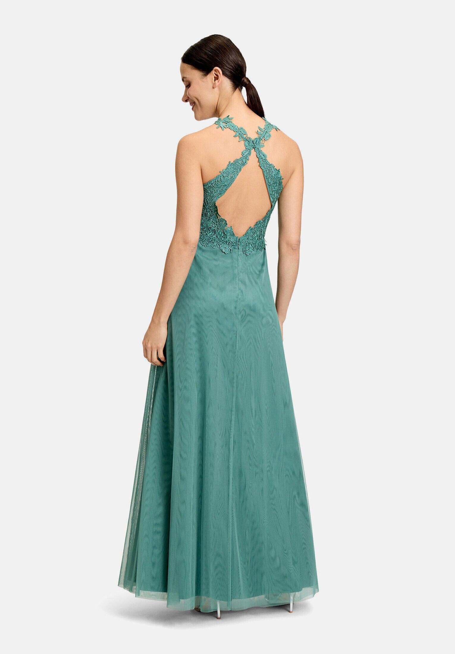Vera Mont Abendkleid Damen mit Spitze Rückenfrei