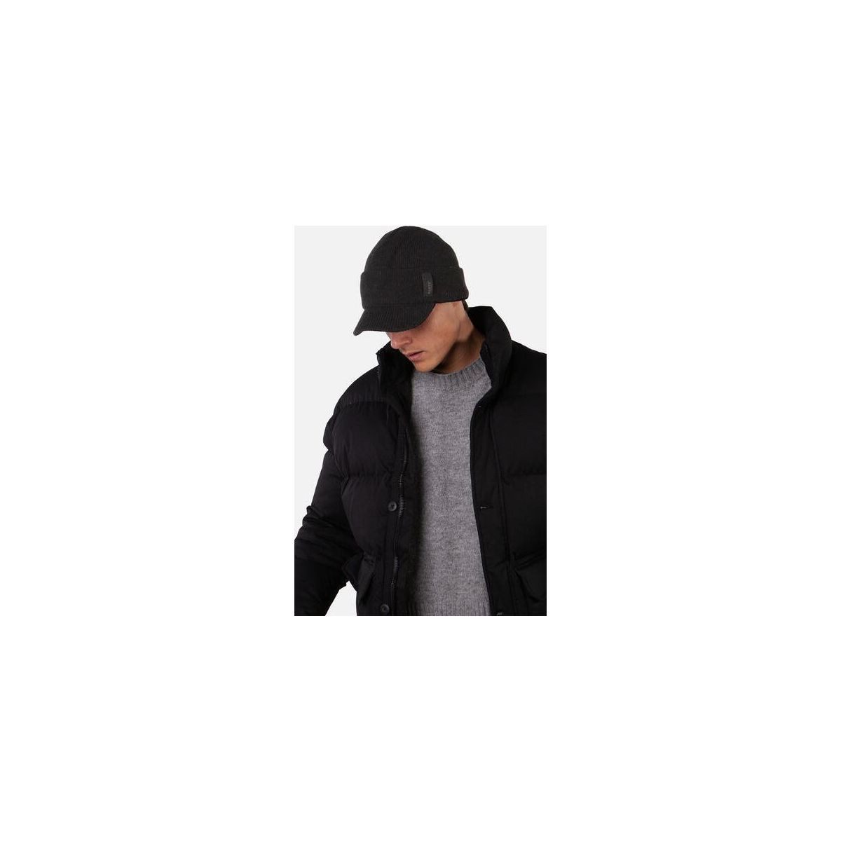 Barts Beanie Olafur Beanie Stilvolle und warme Mütze mit Visier und Fleece-Futter für optimalen