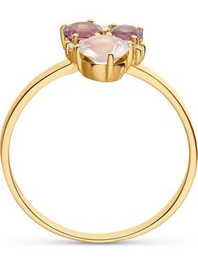 CHRIST Goldring CHRIST Damen-Damenring 585er Gelbgold 1 Amethyst