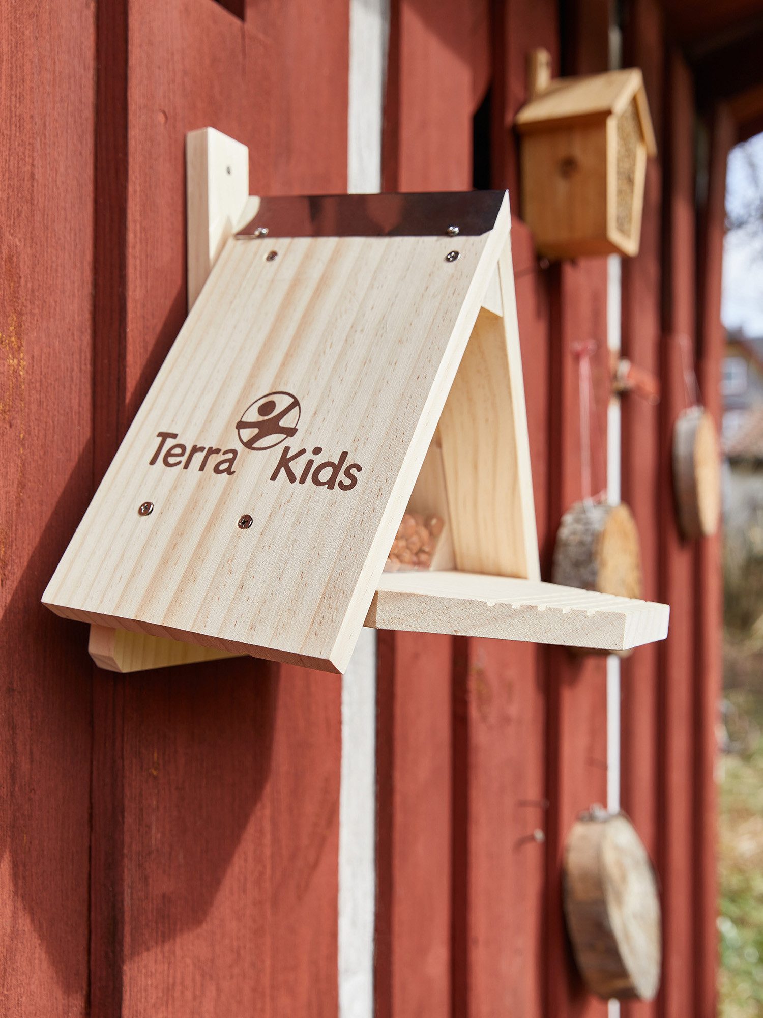 Haba Outdoor-Spielzeug Terra Kids Eichhörnchen Futterhaus-Bausatz, Haba 306914, unisex neutral
