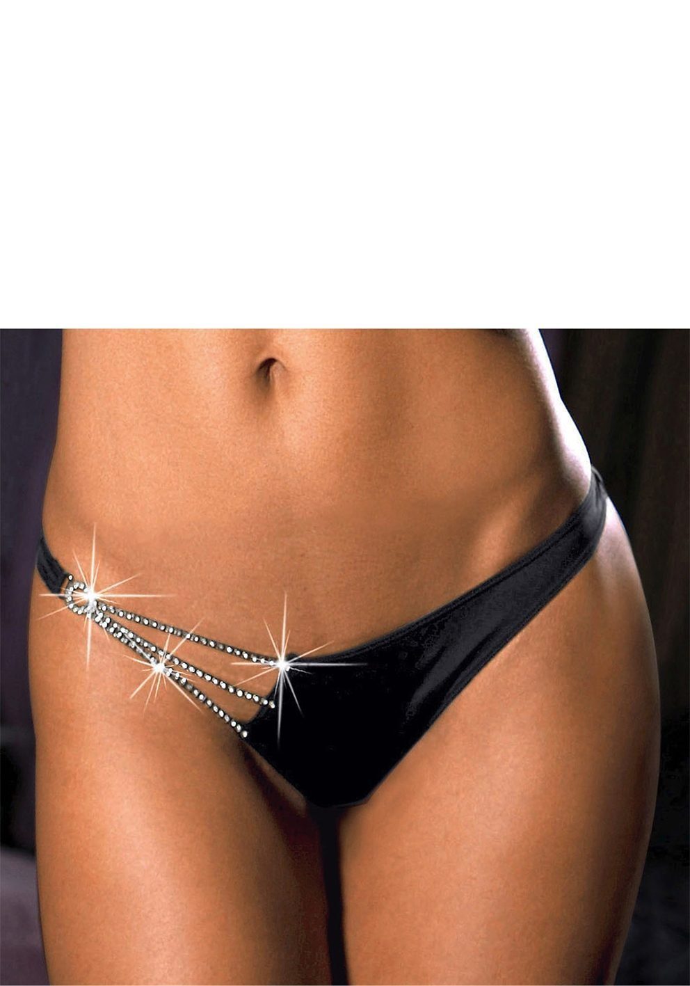 LASCANA String mit Strassdetail