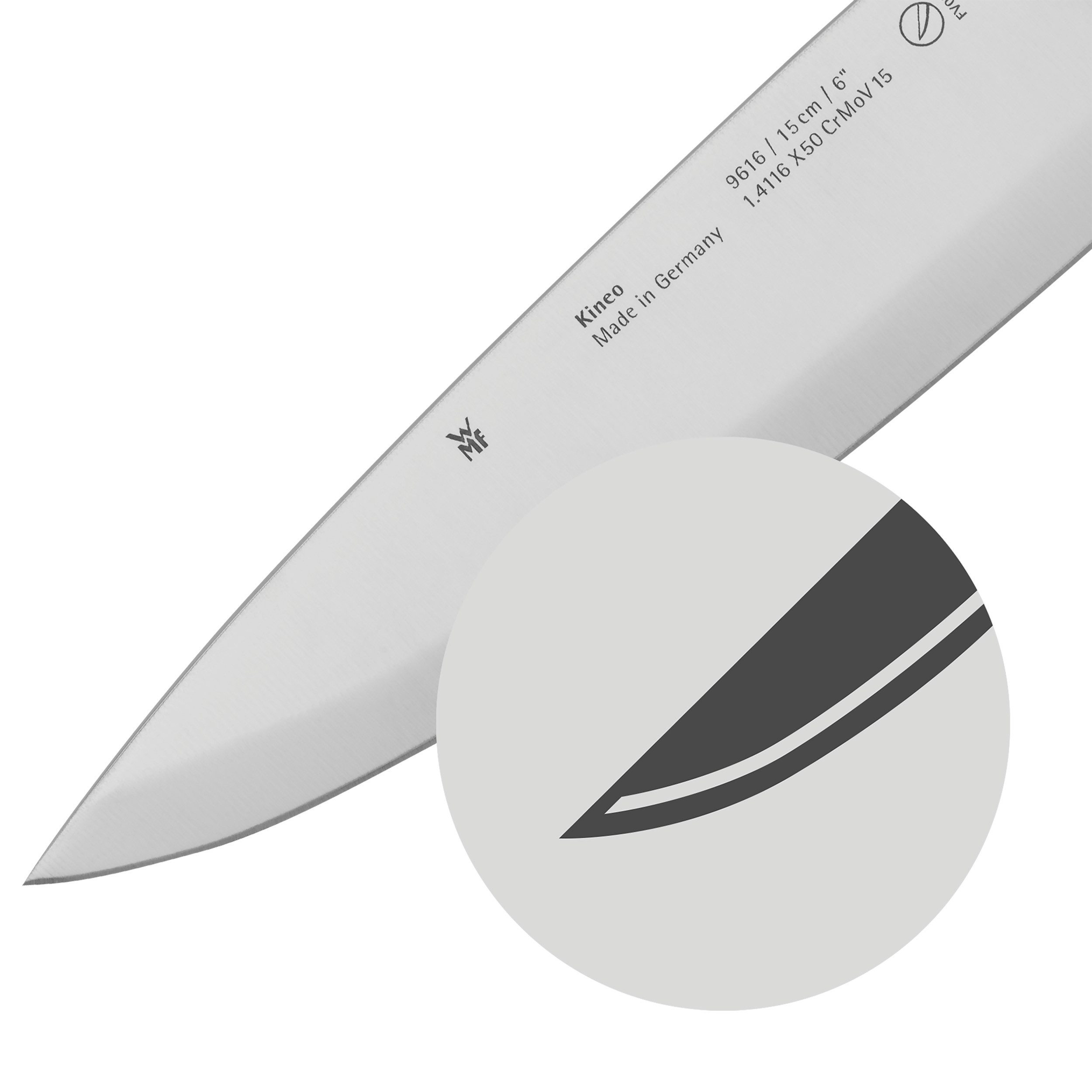 WMF Kochmesser Kineo, Performance Cut Technologie, hochwertiger Edelstahl, ergonomisch