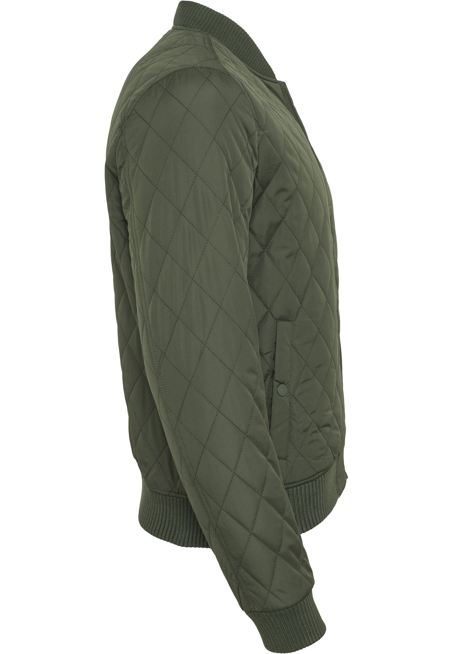 (1-St) Nylon URBAN Outdoorjacke olive Diamond Herren Jacket CLASSICS Quilt Boys