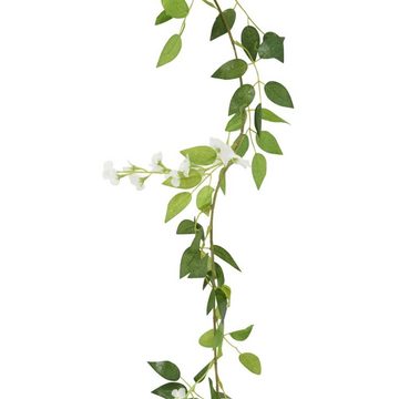 vidaXL Girlanden Künstliche Blumengirlanden 6 Stk Weiß 200 cm