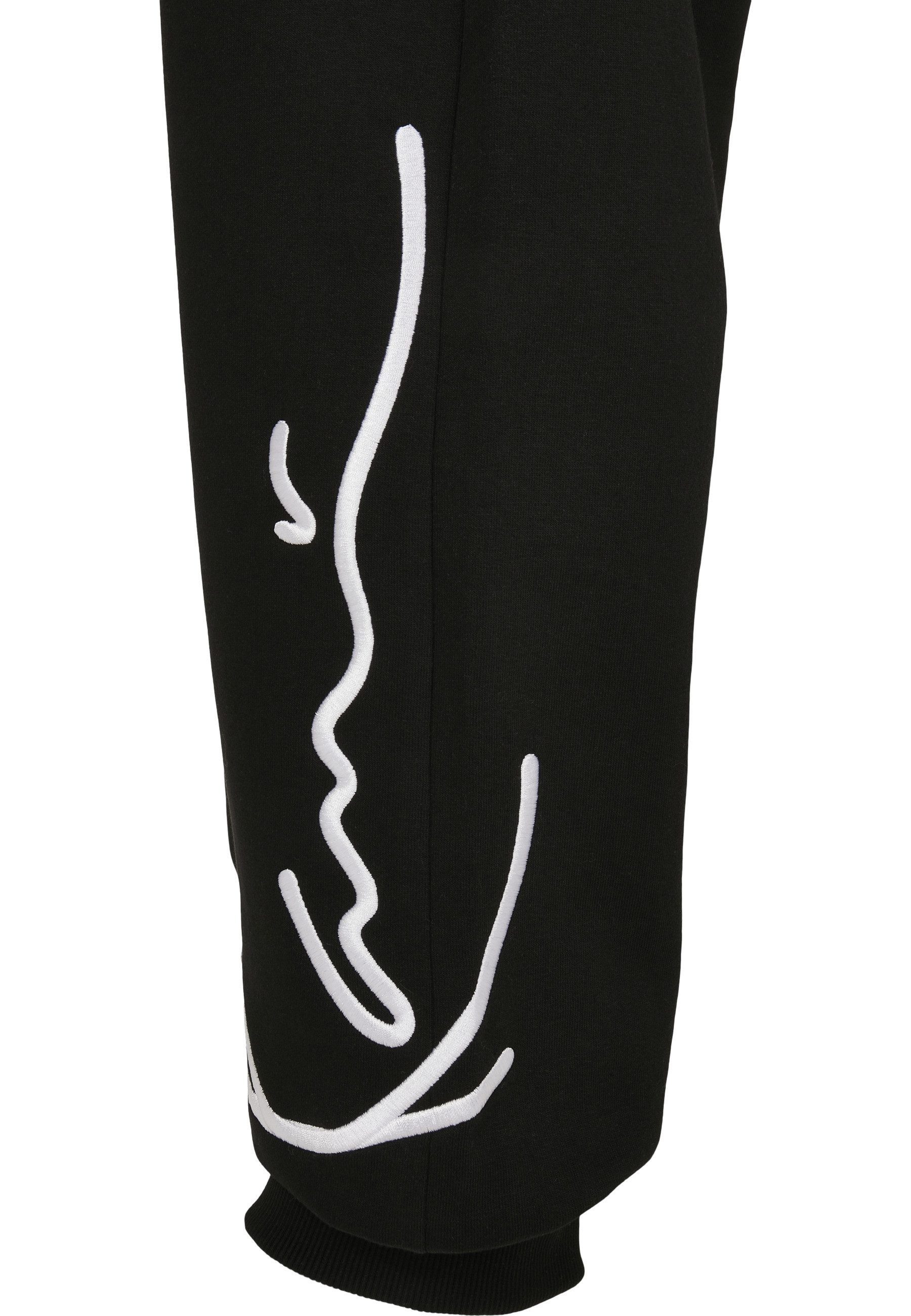 Karl Kani Stoffhose Karl Kani Herren KKMQ12007 SIGNATURE RETRO SWEATPANTS BLK (1-tlg)