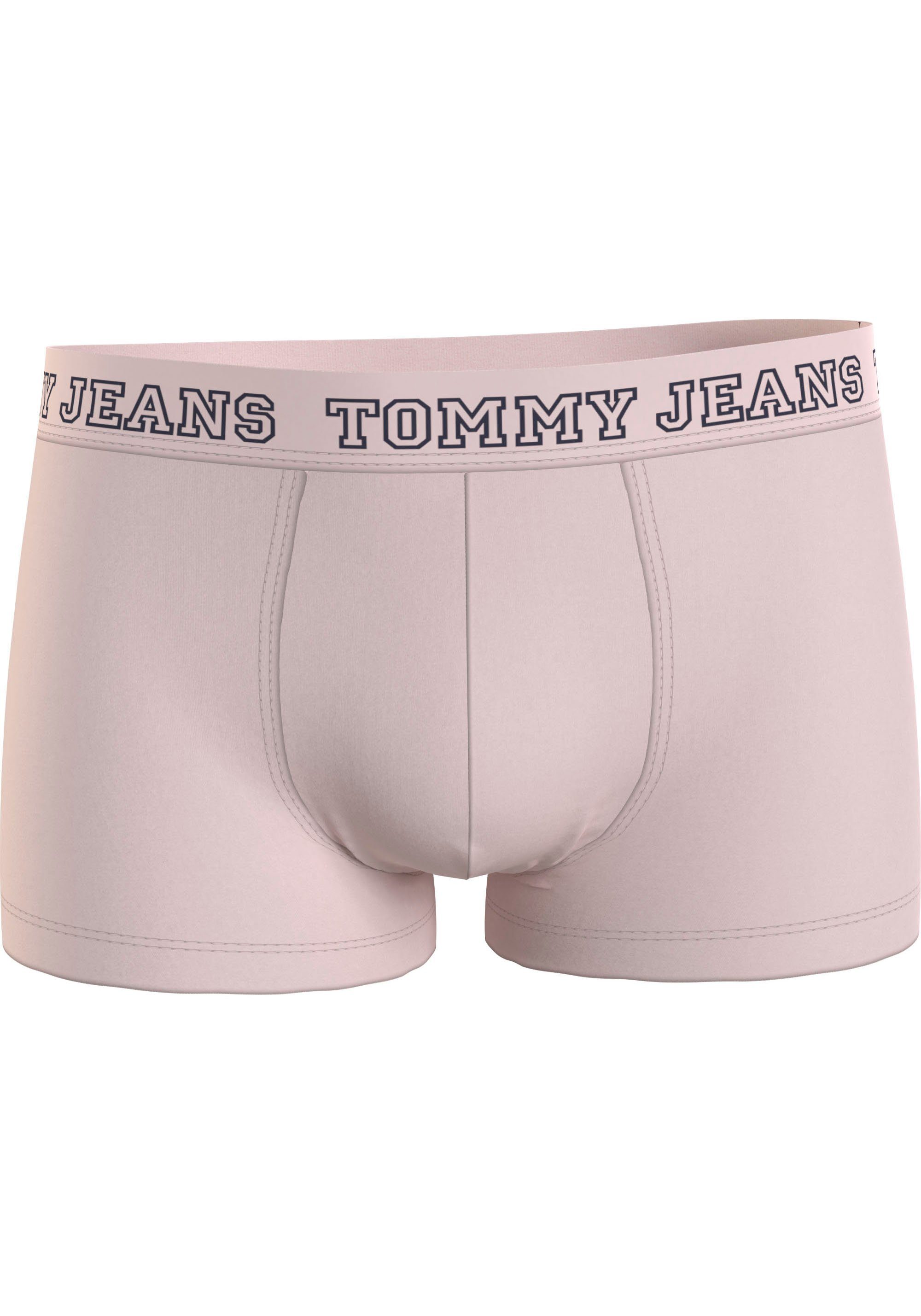 Tommy Twilight-Navy/Faint-Pink/Ultra-Blue 3-St., 3er-Pack) Trunk Hilfiger DTM 3P Logo-Elastikbund Jeans mit TRUNK (Packung, Tommy Underwear
