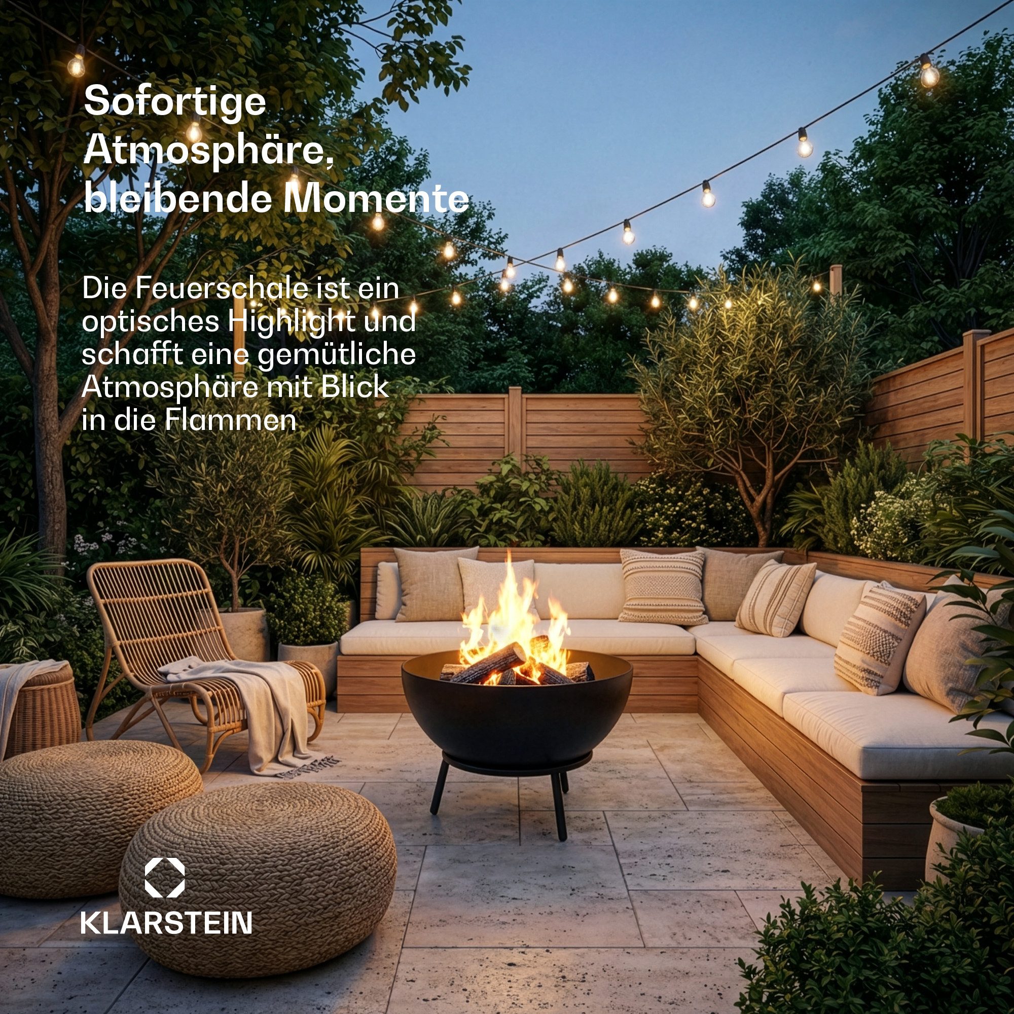 Klarstein Feuerschale Fireball
