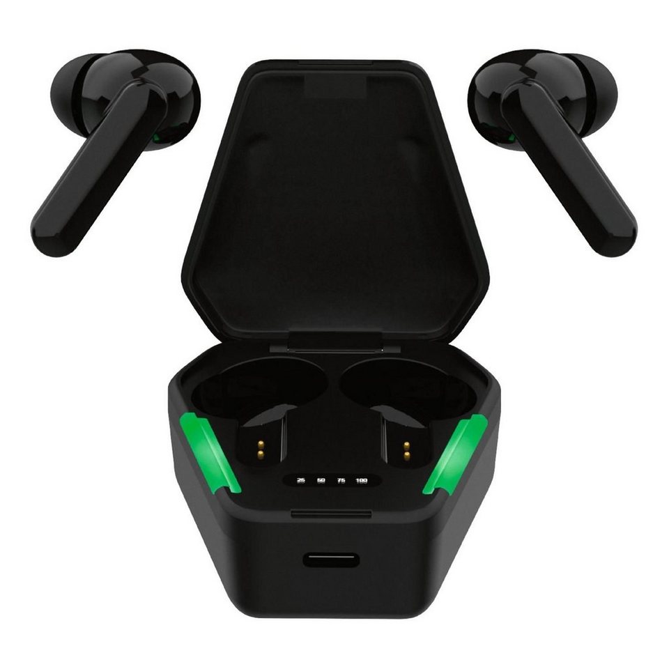 STREETZ TWS-115 Bluetooth Gaming In-Ear Kopfhörer bis zu 4 Std. Kopfhörer  (inkl. 5 Jahre Herstellergarantie)