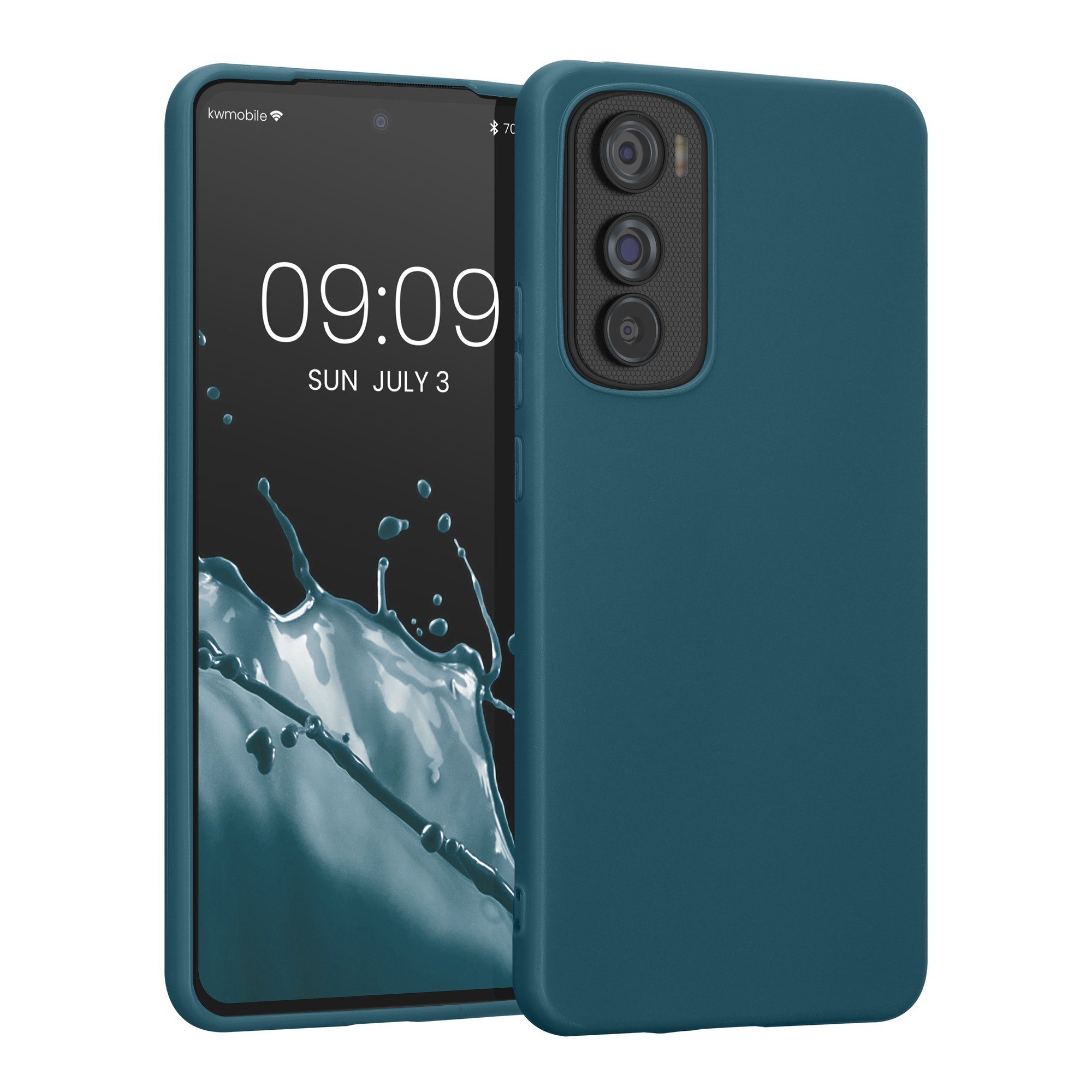 kwmobile Handyhülle Hülle für Motorola Edge 30, Hülle Silikon - Soft Handyhülle - Handy Case Cover