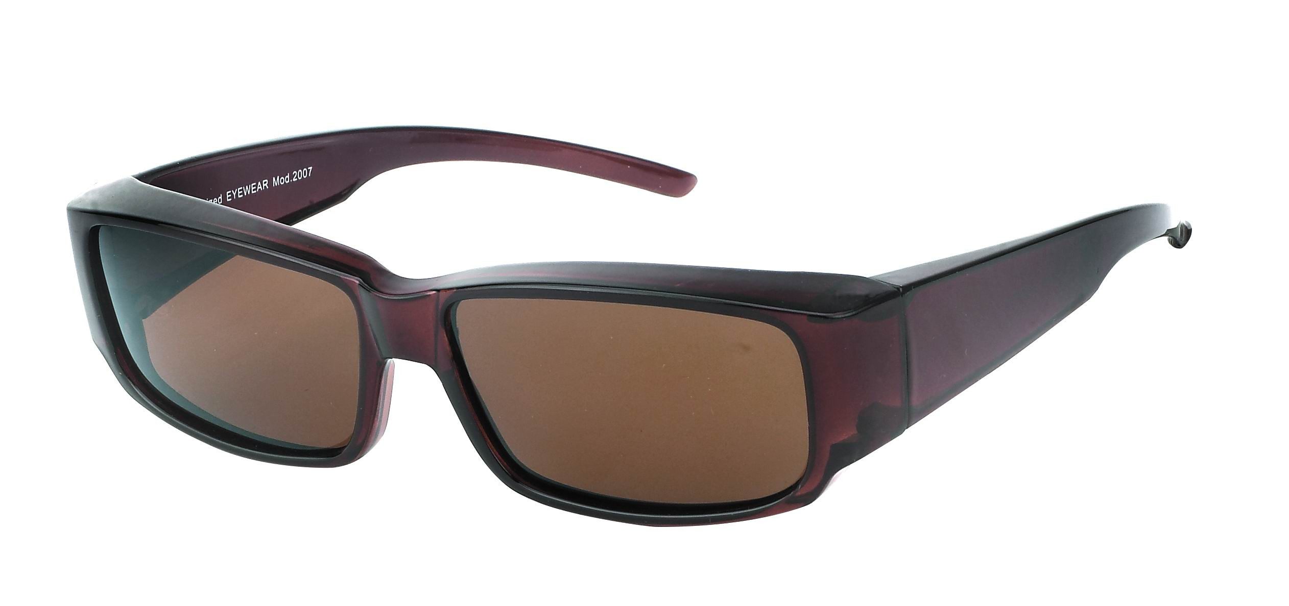 DanCarol Sonnenbrille DC-POL-2007-Die Überbrille, ideal für Brillenträger